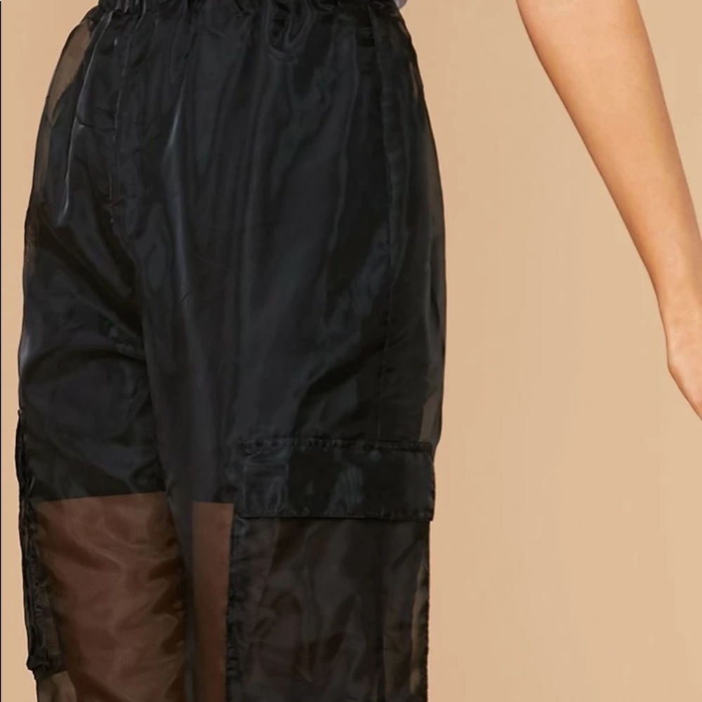 Sheer Cargo Joggers - Picture 4 of 6